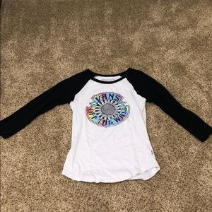 Vans quarter sleeve shirt
